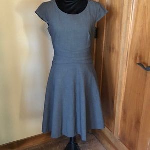 Cap Sleeve Fitted Waist